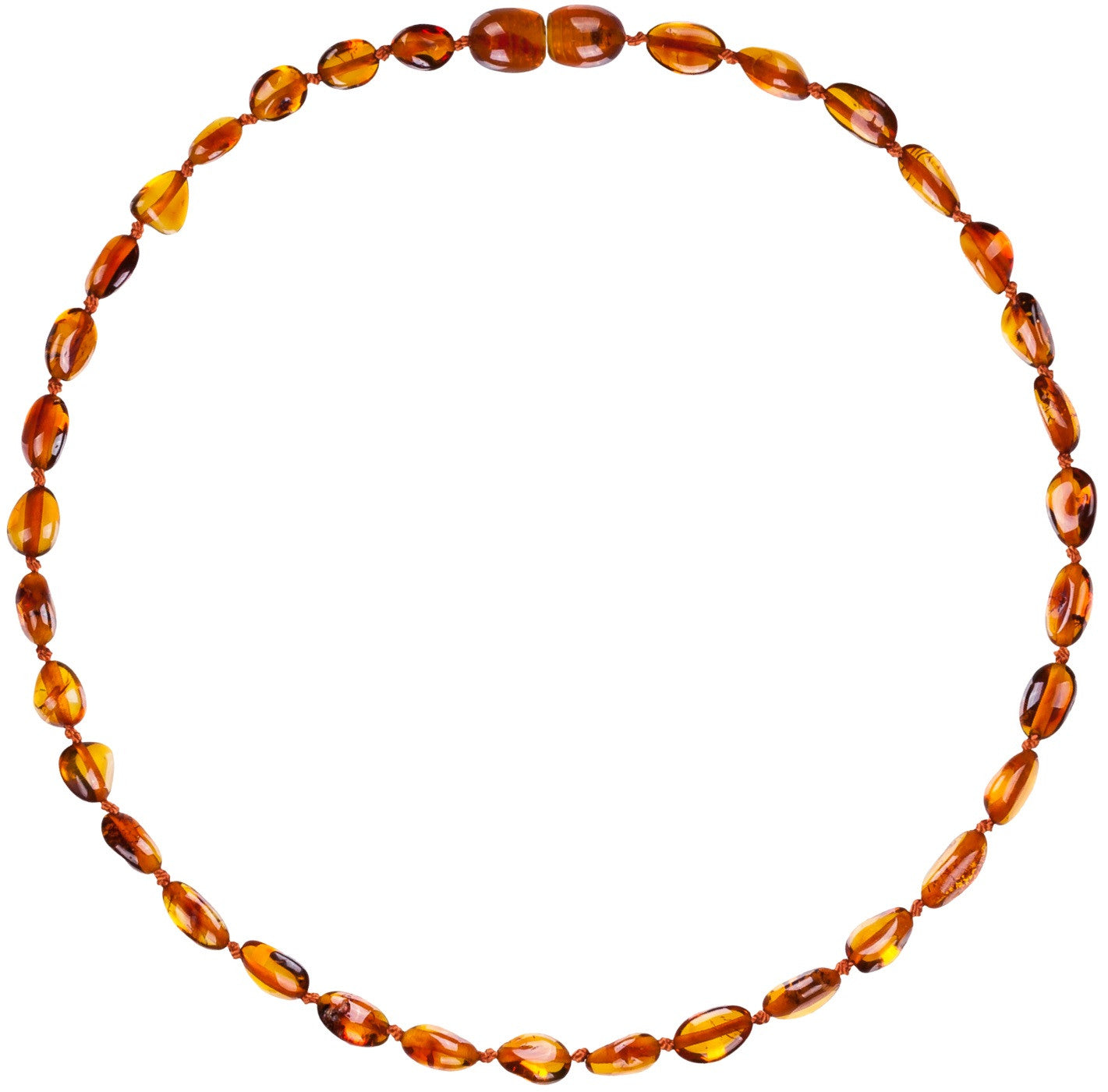 Baltic Amber Teething Necklace - Powell's Owls
