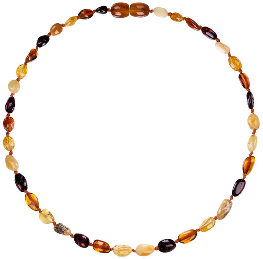 Baltic Amber Teething Necklace - Powell's Owls