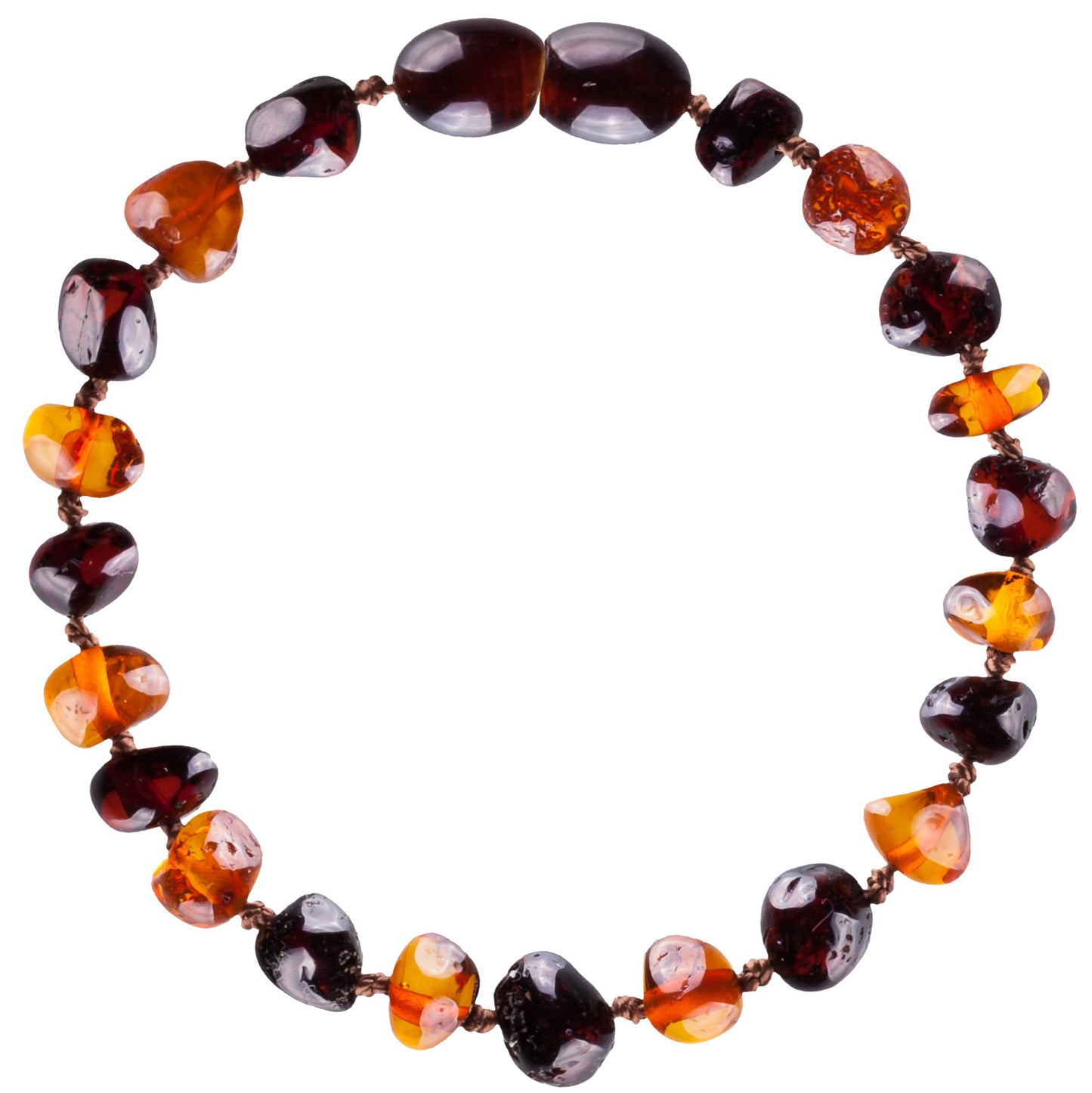 Baltic Amber Teething Necklace - Powell's Owls