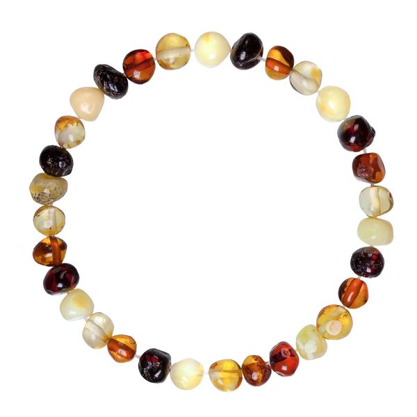 Baltic Amber Bracelet – Natural Pain Relief, 14 Colors & 5 Sizes For The Whole Family