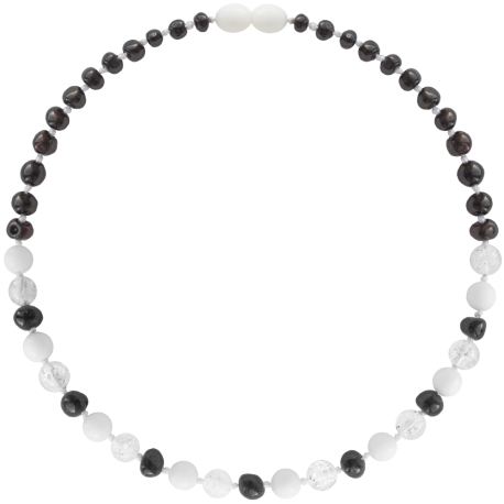 White 2025 amber necklace