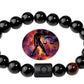 Libra Zodiac Bracelets - Black Onyx & Tiger Eye Stone - Beaded Bracelets (Adults 8.5")