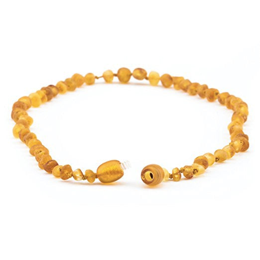 Baltic Amber Teething Necklace - Powell's Owls